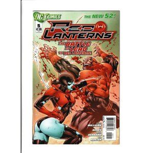 DC Comics #5 The New 52 - Red Lantern: The Battle to Lead the Corps Comic Book
